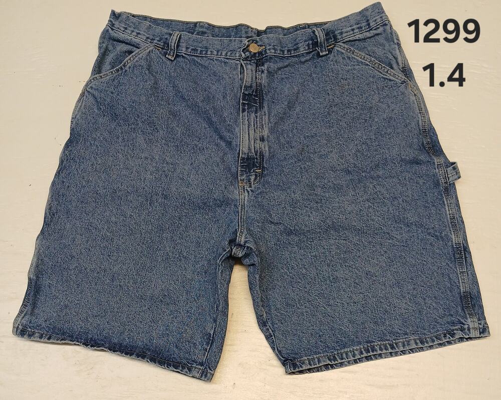 Wrangler (40) Vintage High Waisted Light Denim Jean Shorts